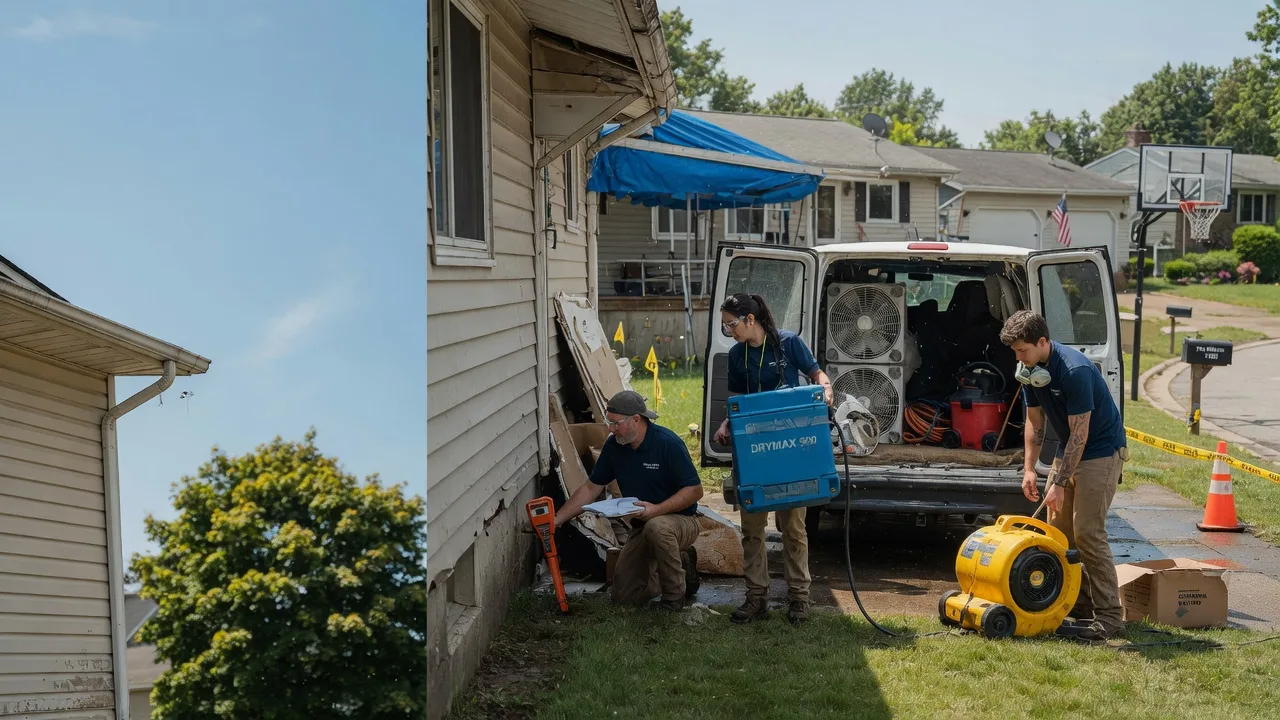 Ceiling Leak Cleanup in Chelsea, MI near me